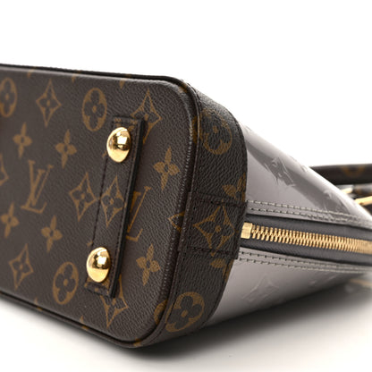 Louis Vuitton Vernis Monogram Alma BB Taupe Metallise 8 of 8