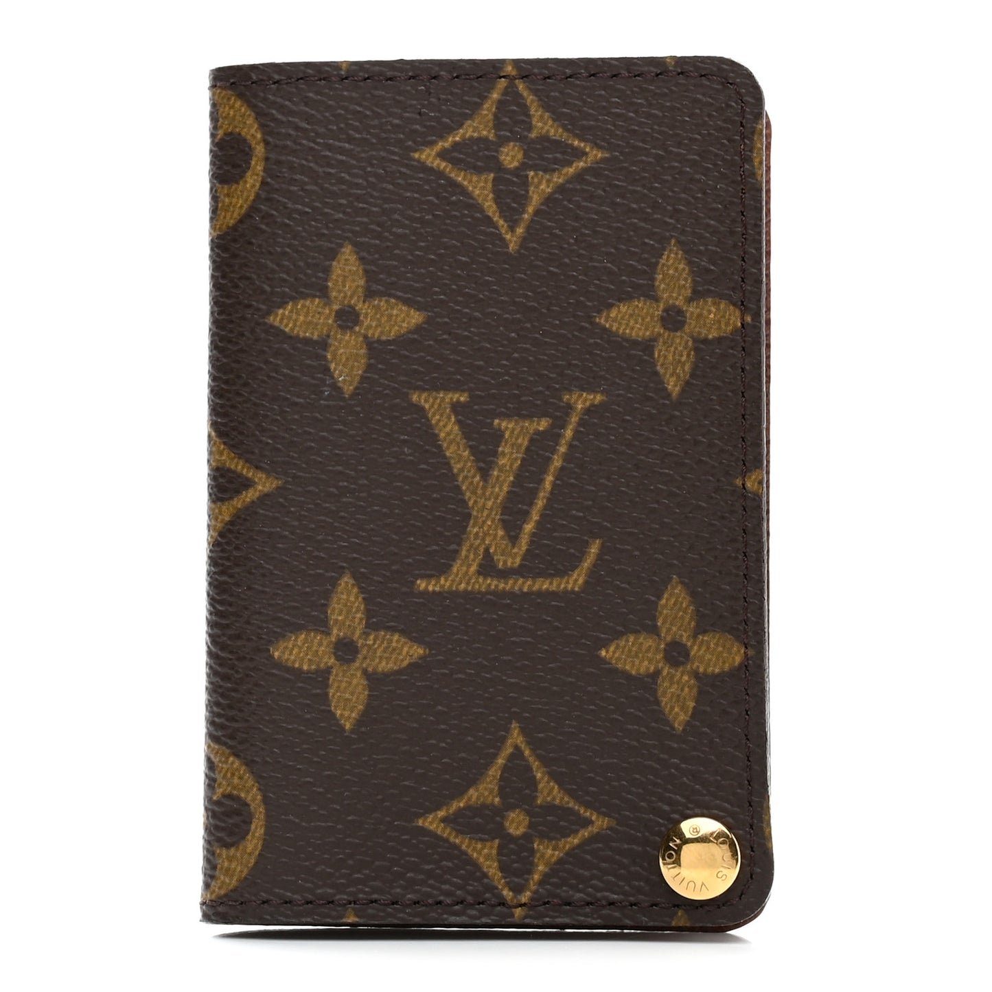 Monogram Credit Card Photo Holder