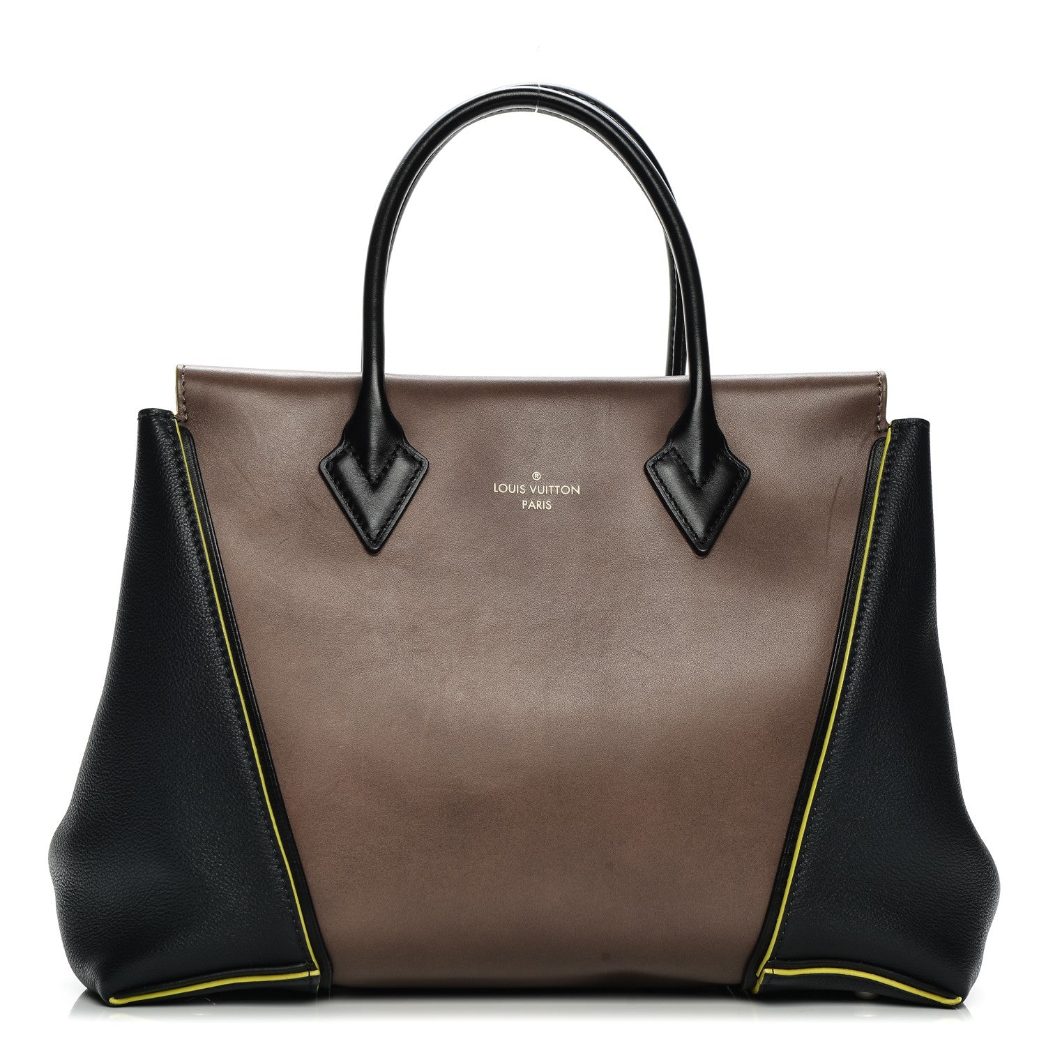 Louis Vuitton Veau Cachemire Cuir Orfevre Tote W PM Gris Neon 1 of 8