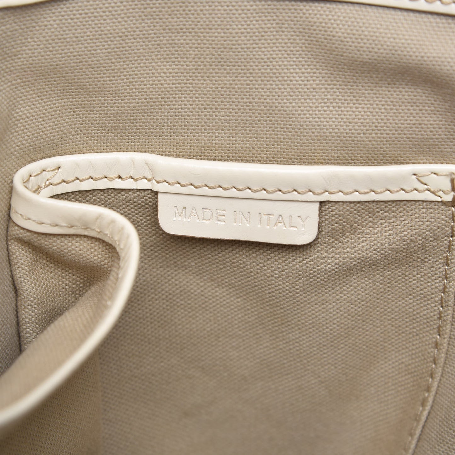 House Check Small Canterbury Tote White