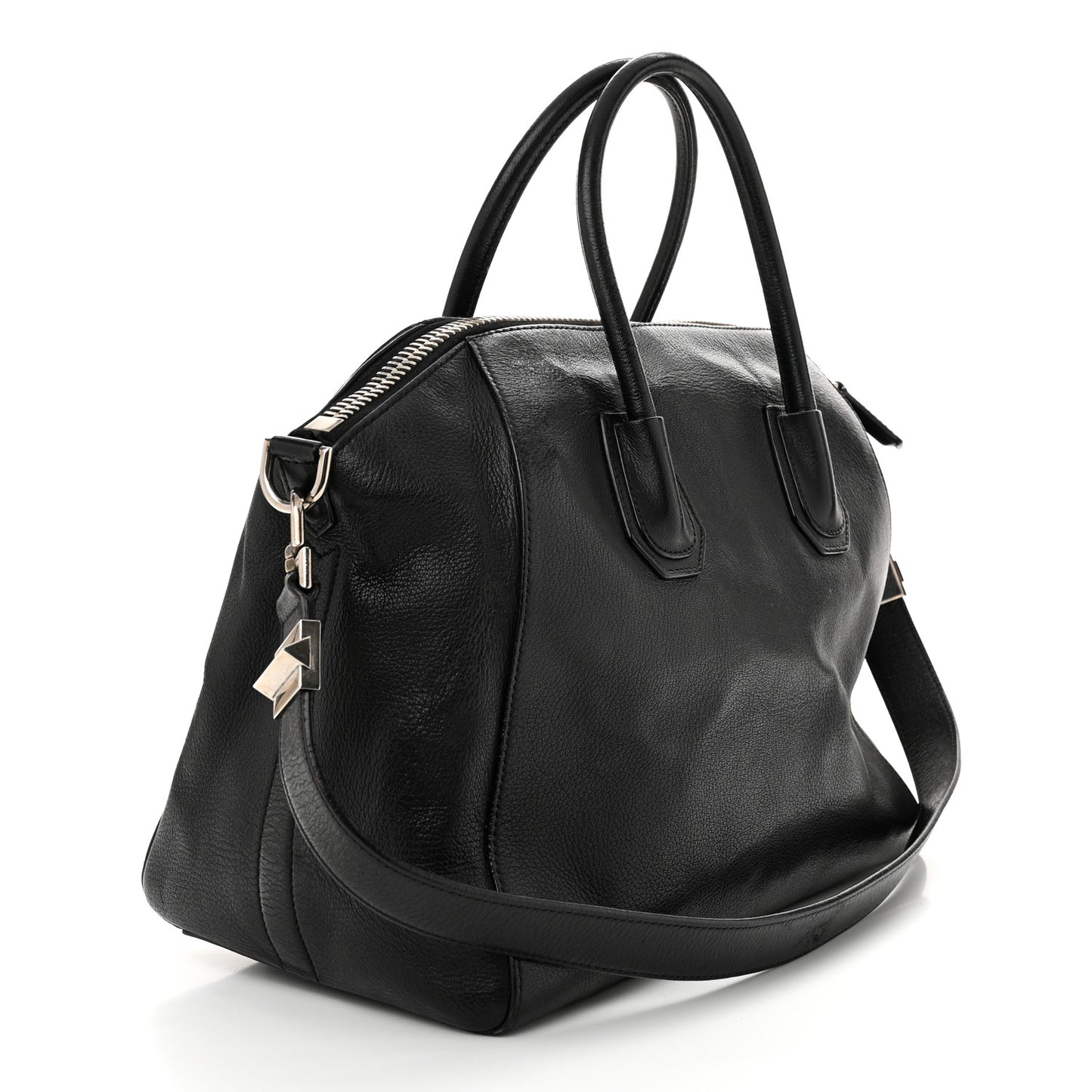 Sugar Goatskin Medium Antigona Black