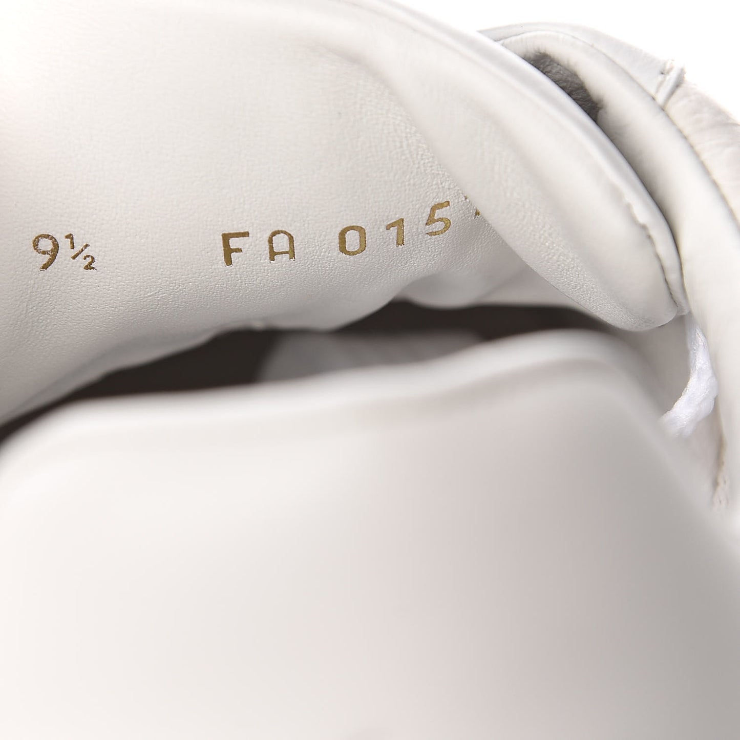 Calfskin Monogram Blaster Sneakers 9.5 White