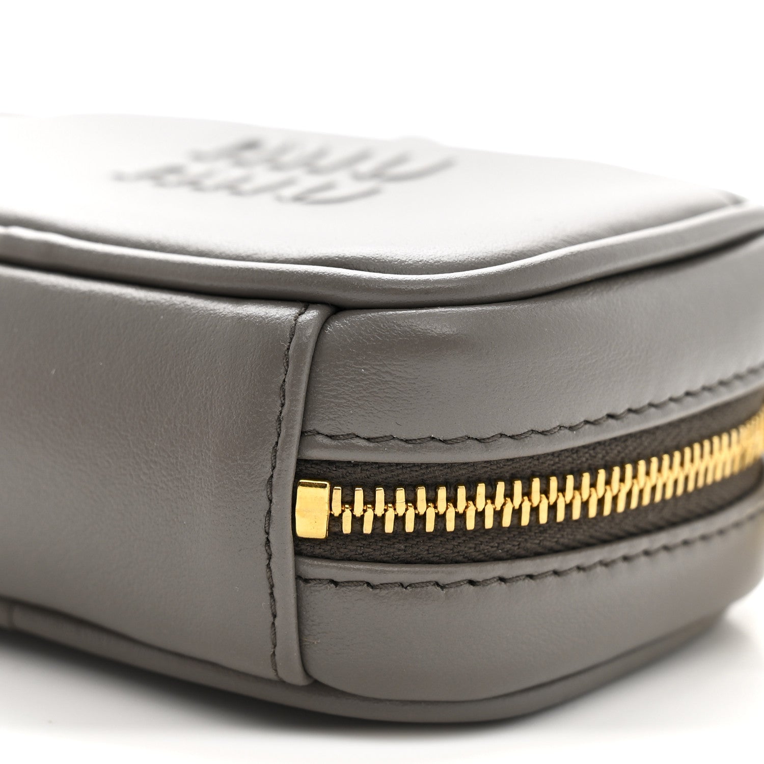 Miu Miu Calfskin Beau Micro Bag Argilla 1768031 – FASHIONPHILE