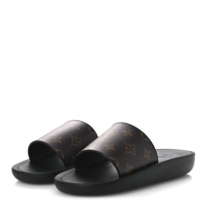 Louis Vuitton Monogram Sunbath Slide Sandals 38 4 of 11