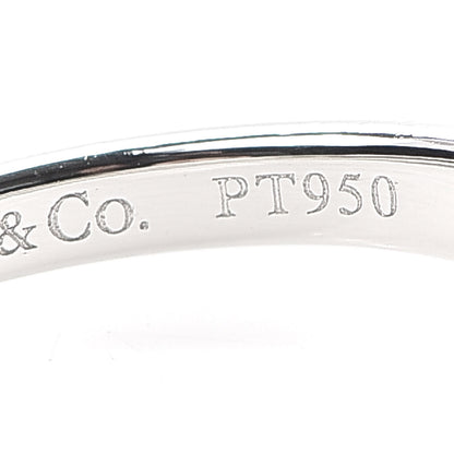 Tiffany Platinum Diamond .34ct Solitaire Engagement Ring 49 4.75 5 of 6