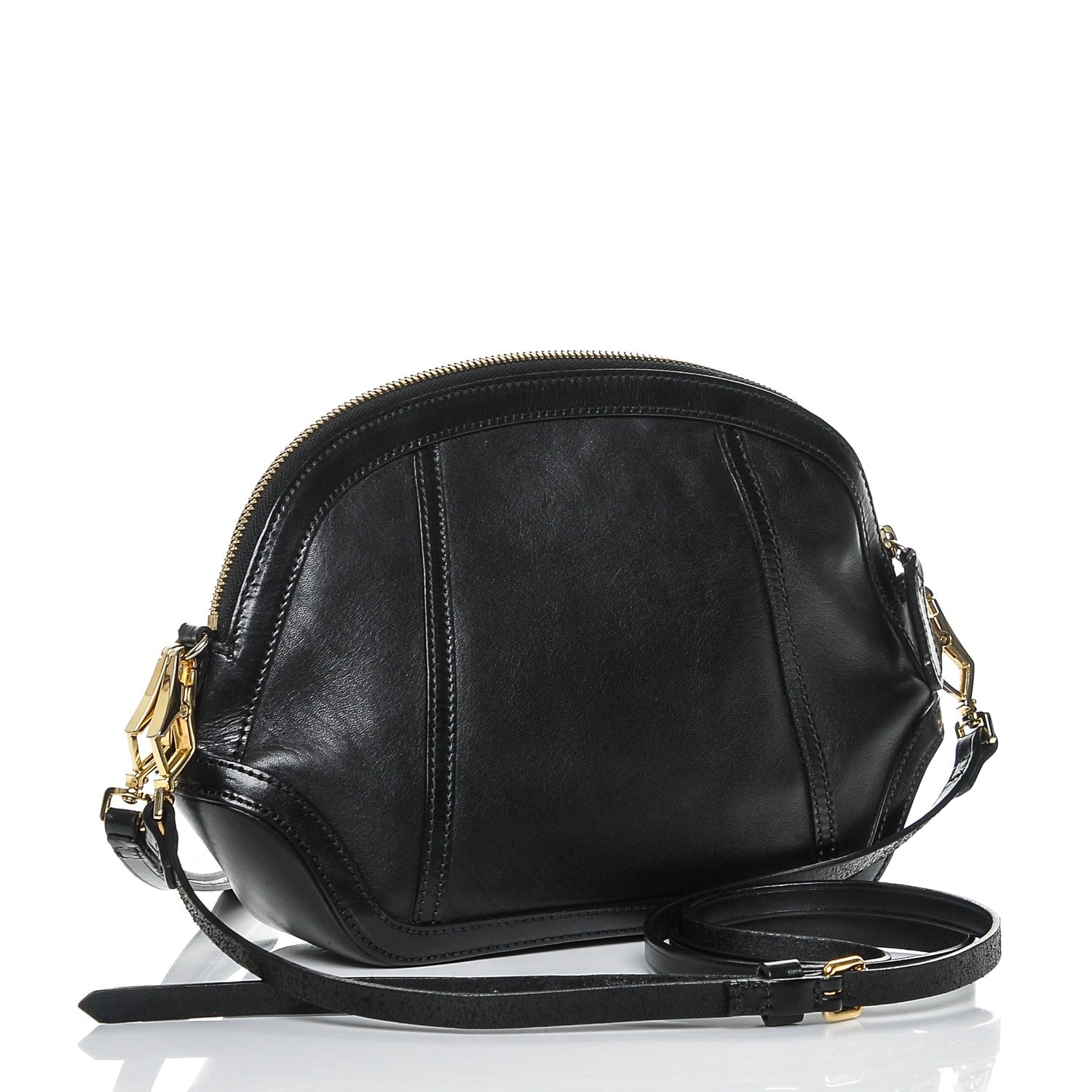 Burberry Calfskin Mini Orchard Crossbody Black 3 of 7