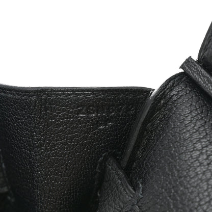 Hermes Togo Birkin 30 Black 7 of 11