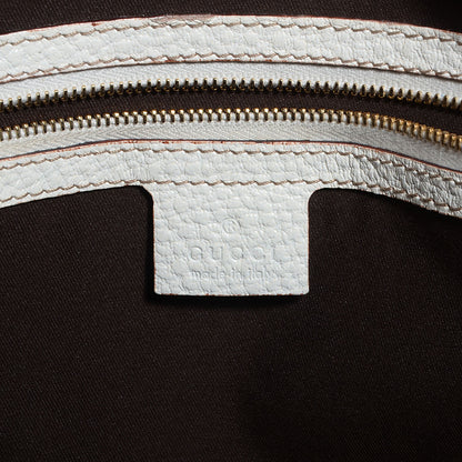 Gucci Leather Hasler Boston White 6 of 7
