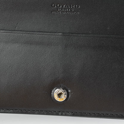 Goyard Goyardine Richelieu Wallet Black 11 of 12