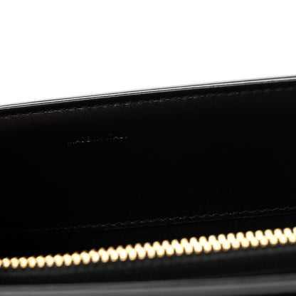 Celine Satinated Calfskin Small 16 Top Handle Bag Black 6 of 10