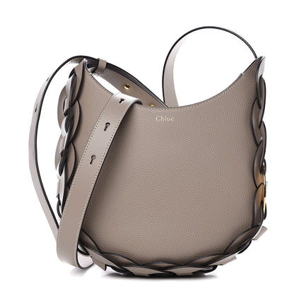 Chloe Small Grain Smooth Calfskin Small Darryl Hobo Motty Grey 1 of 8