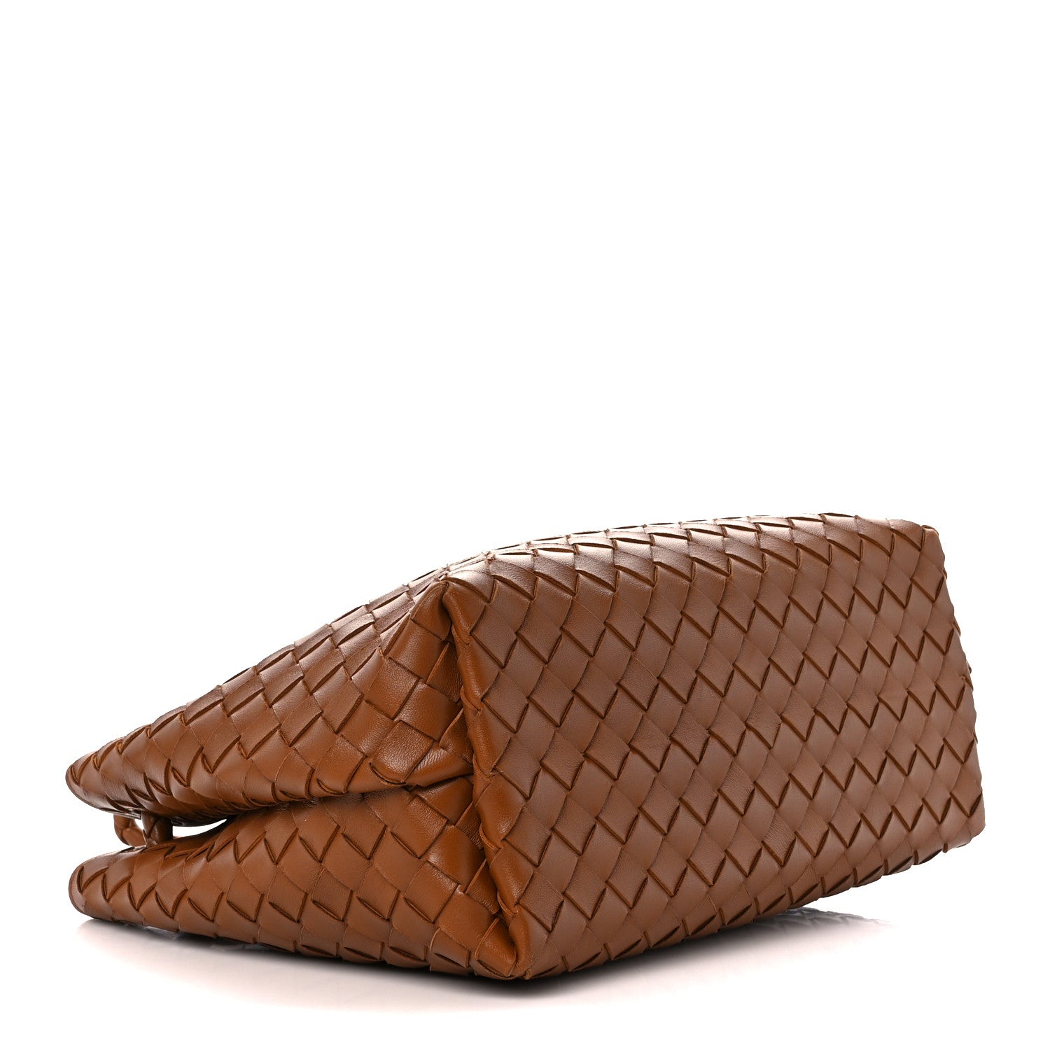 Bottega Veneta Nappa Intrecciato Medium Andiamo Shoulder Bag Cognac 5 of 14