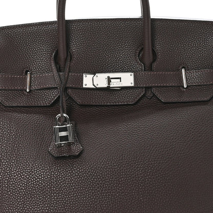 Hermes Togo HAC Birkin 32 Chocolate 8 of 12