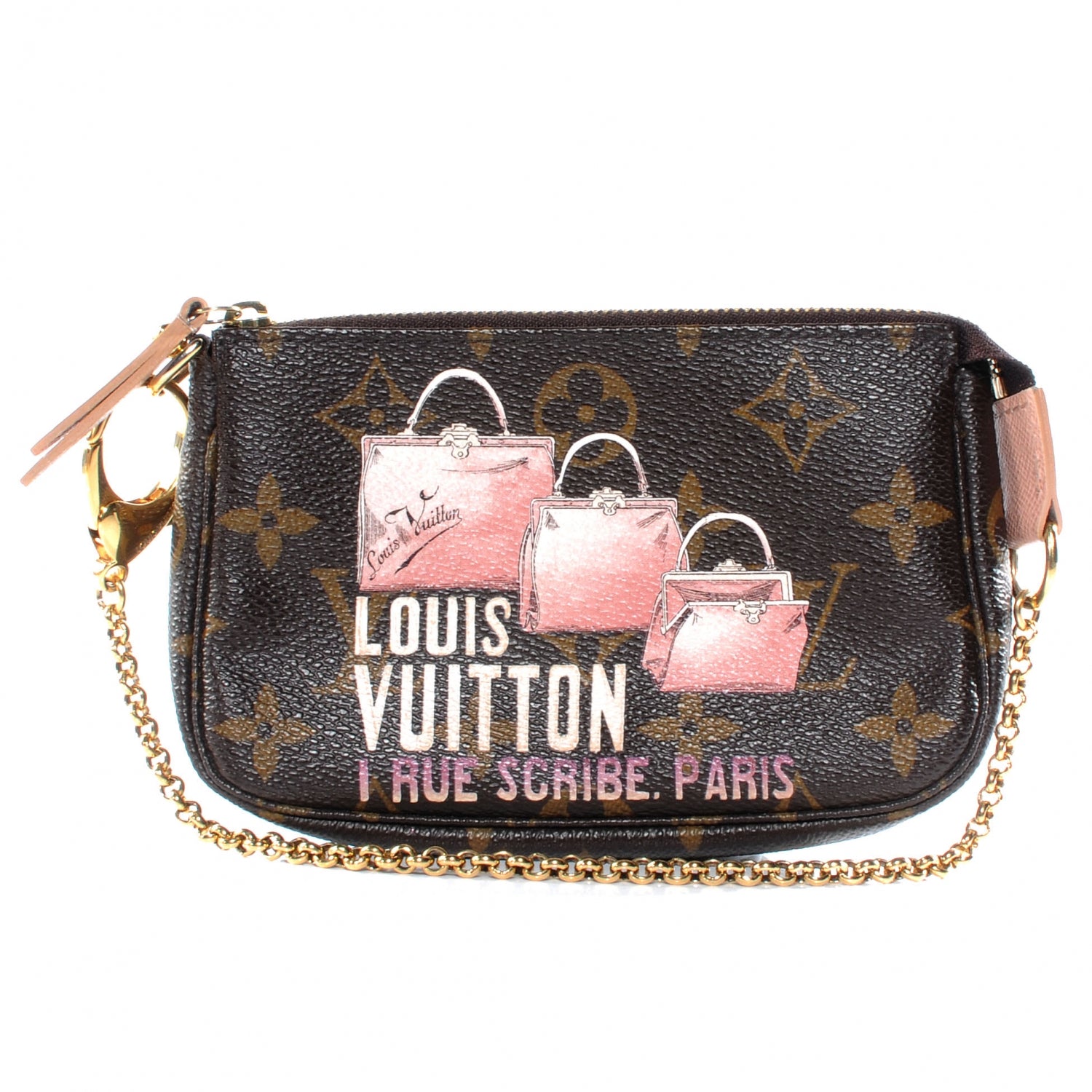Louis Vuitton Monogram Affiche Mini Pochette Accessories 1 of 8