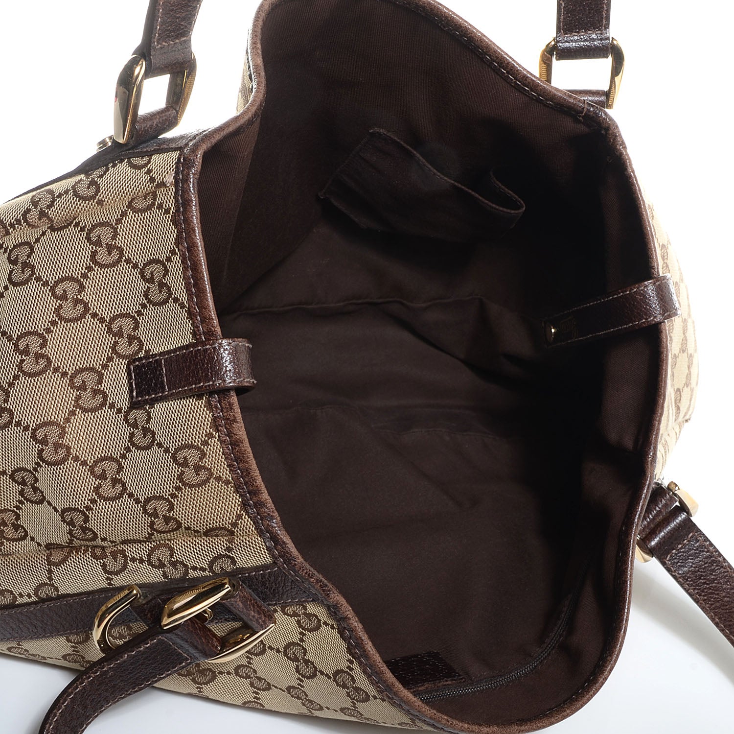 Gucci Monogram Medium Abbey Shoulder Bag Dark Brown 5 of 9