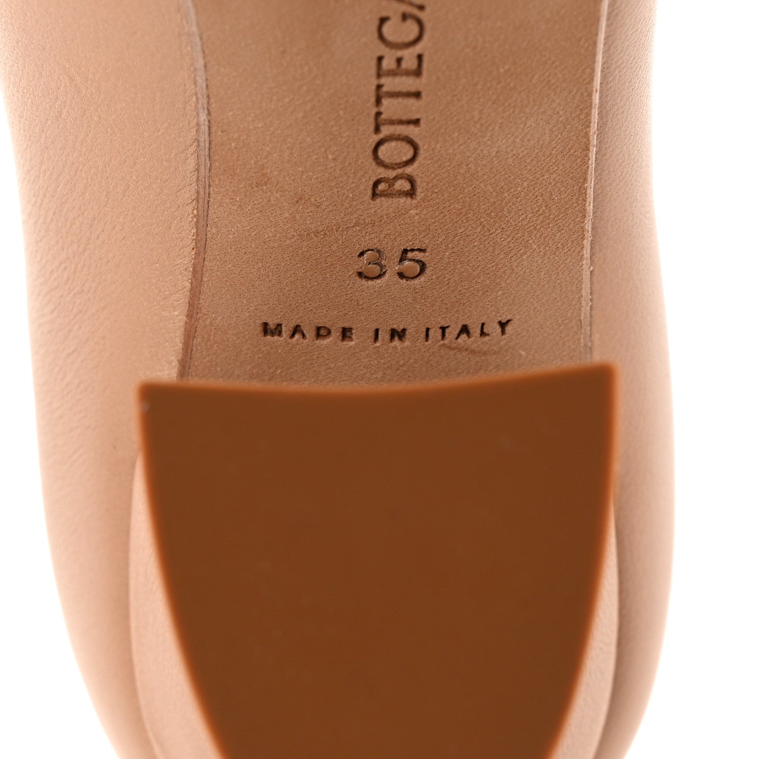 Bottega Veneta Nappa Almond Pumps 35 Nude 6 of 15
