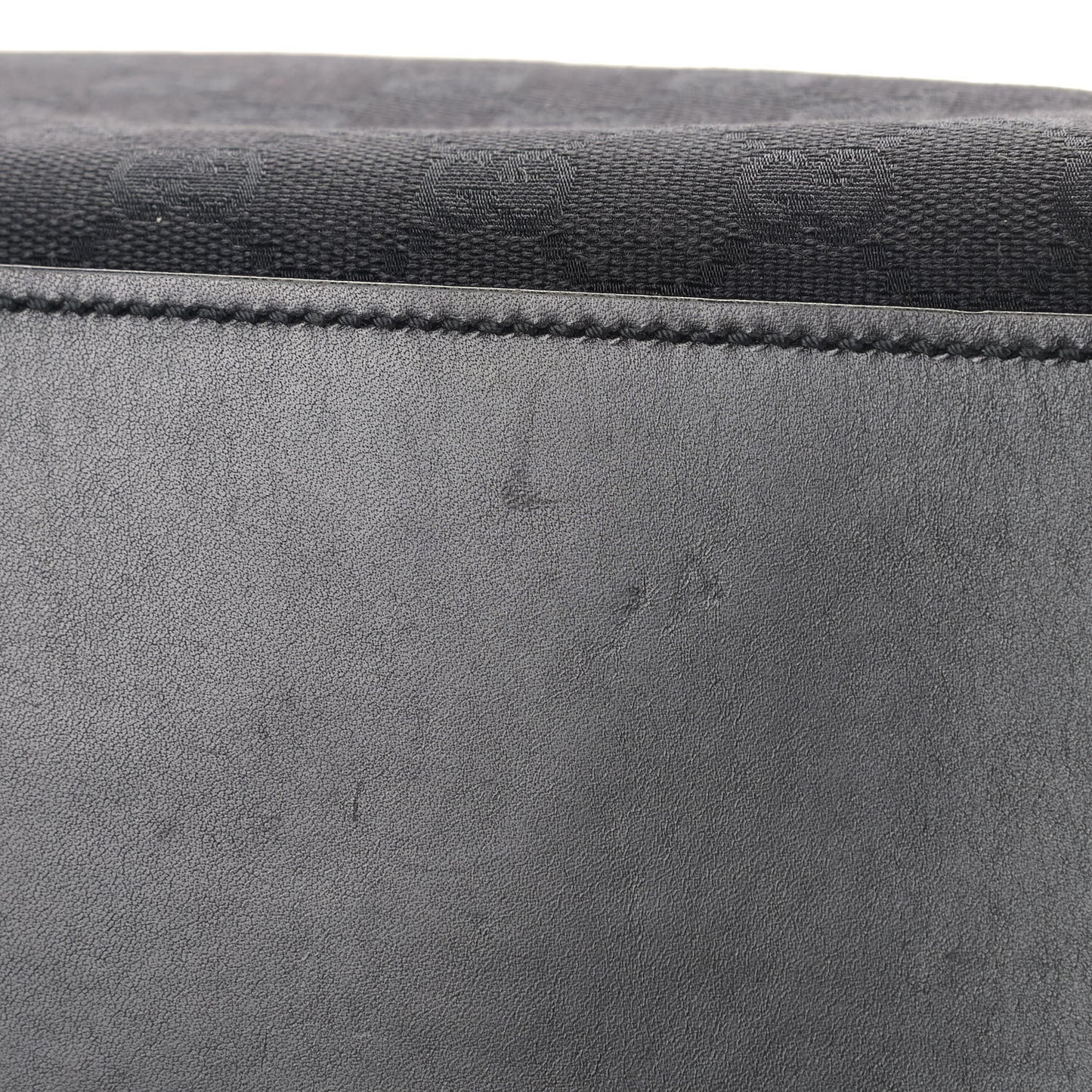Monogram Large Tote Black