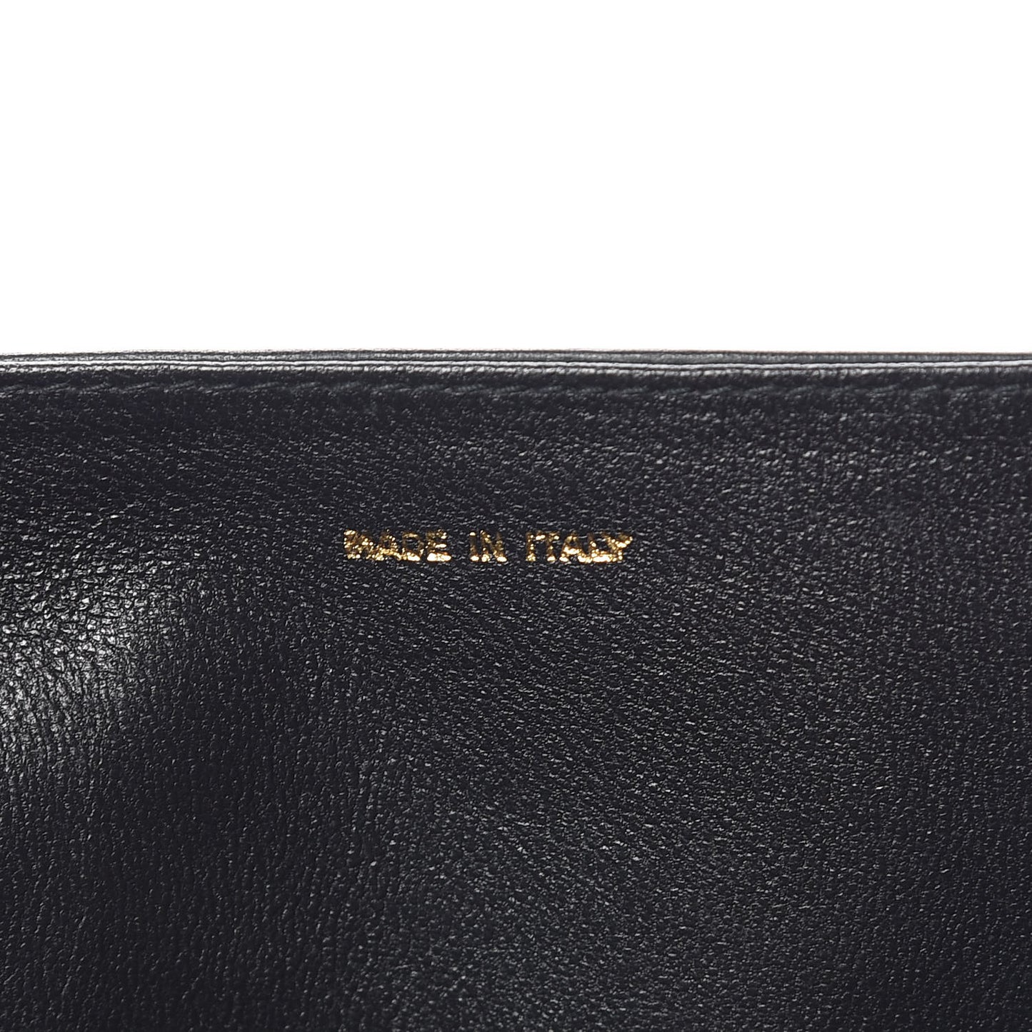 Lambskin Quilted Small Single Flap Black