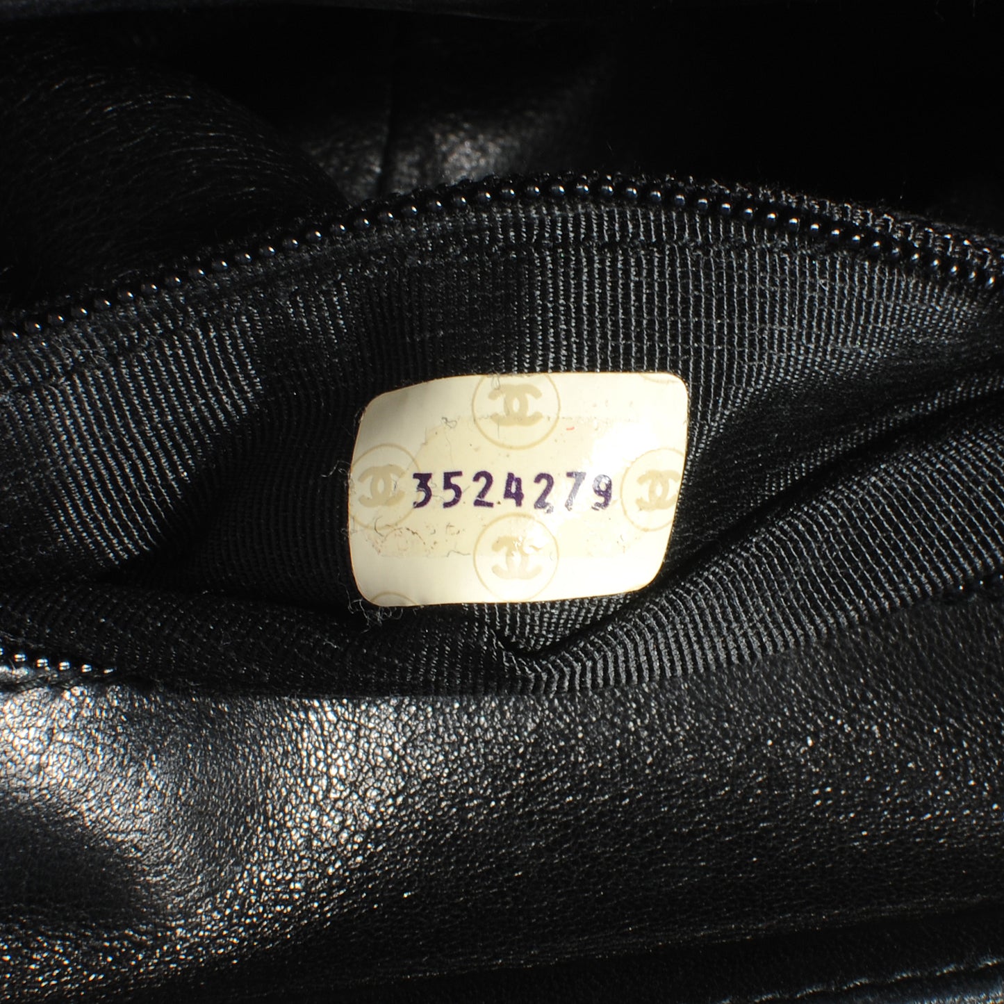 Patent Quilted Small Flap Bag Black