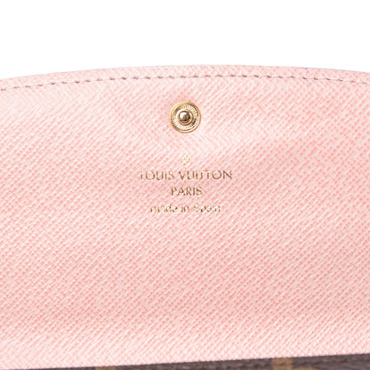 Louis Vuitton Monogram Emilie Wallet Rose Ballerine 6 of 8