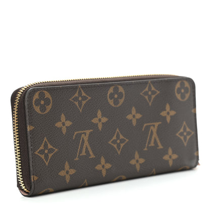 Louis Vuitton Monogram Clemence Wallet Rose Ballerine 3 of 7