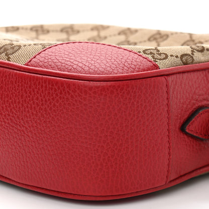 Gucci Monogram Mini Bree Messenger Bag Red 11 of 13