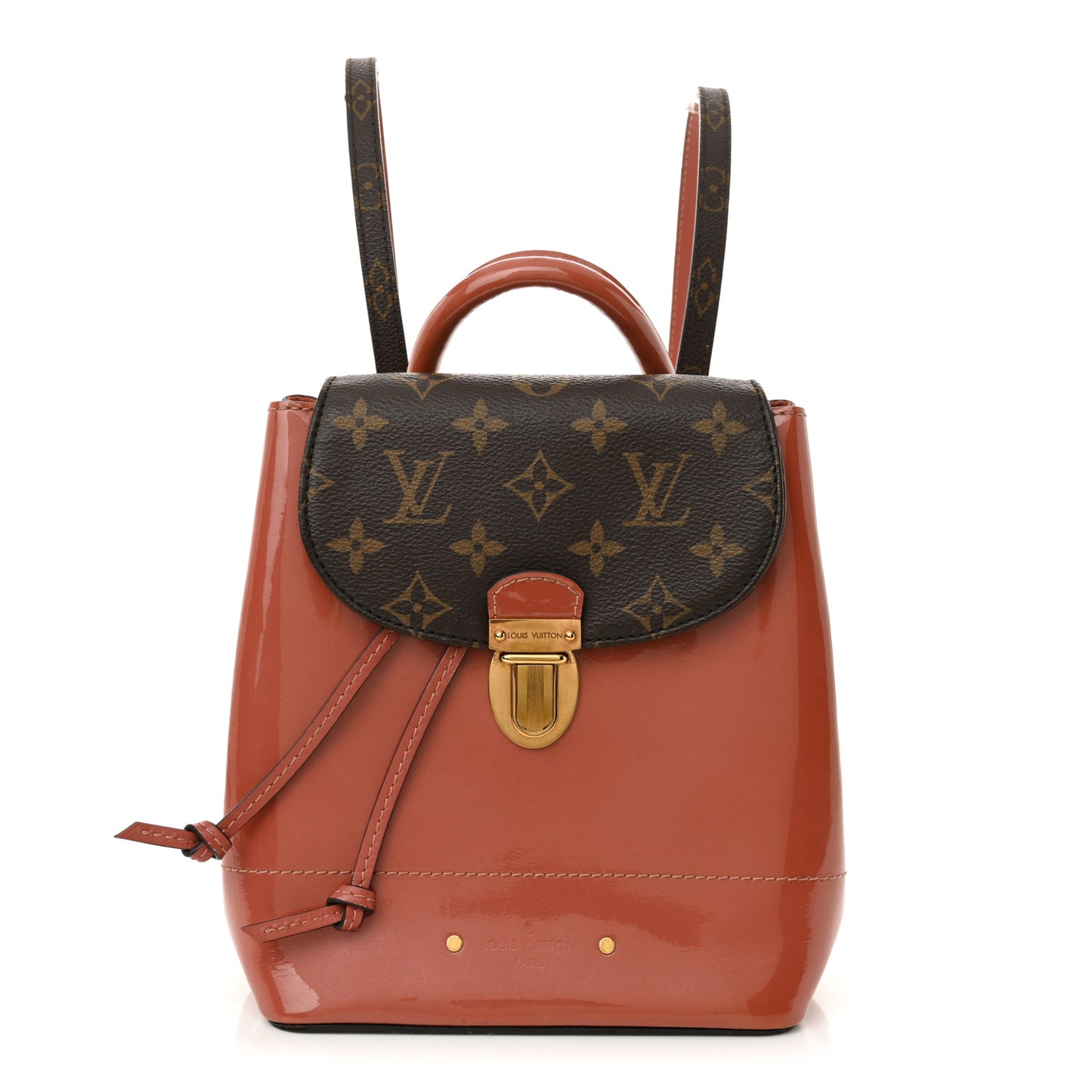 Patent Monogram Hot Springs Backpack Vieux Rose