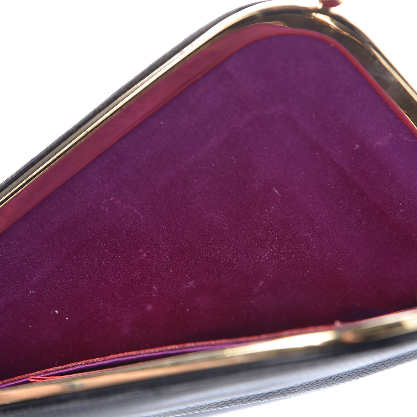 Lizard Crystal Snake Bangle Clutch Black