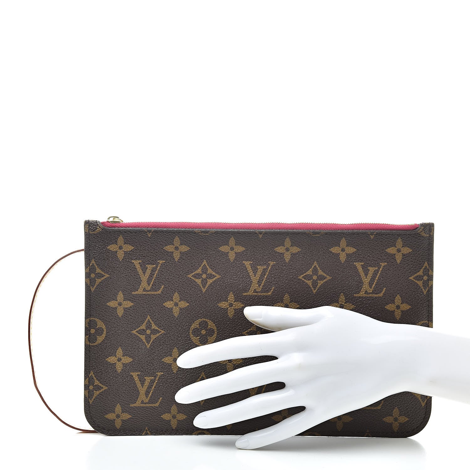 Louis Vuitton Monogram Neverfull MM GM Pochette Pivoine 2 of 12