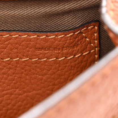Chloe Calfskin Mini Marcie Round Crossbody Bag Tan 7 of 13