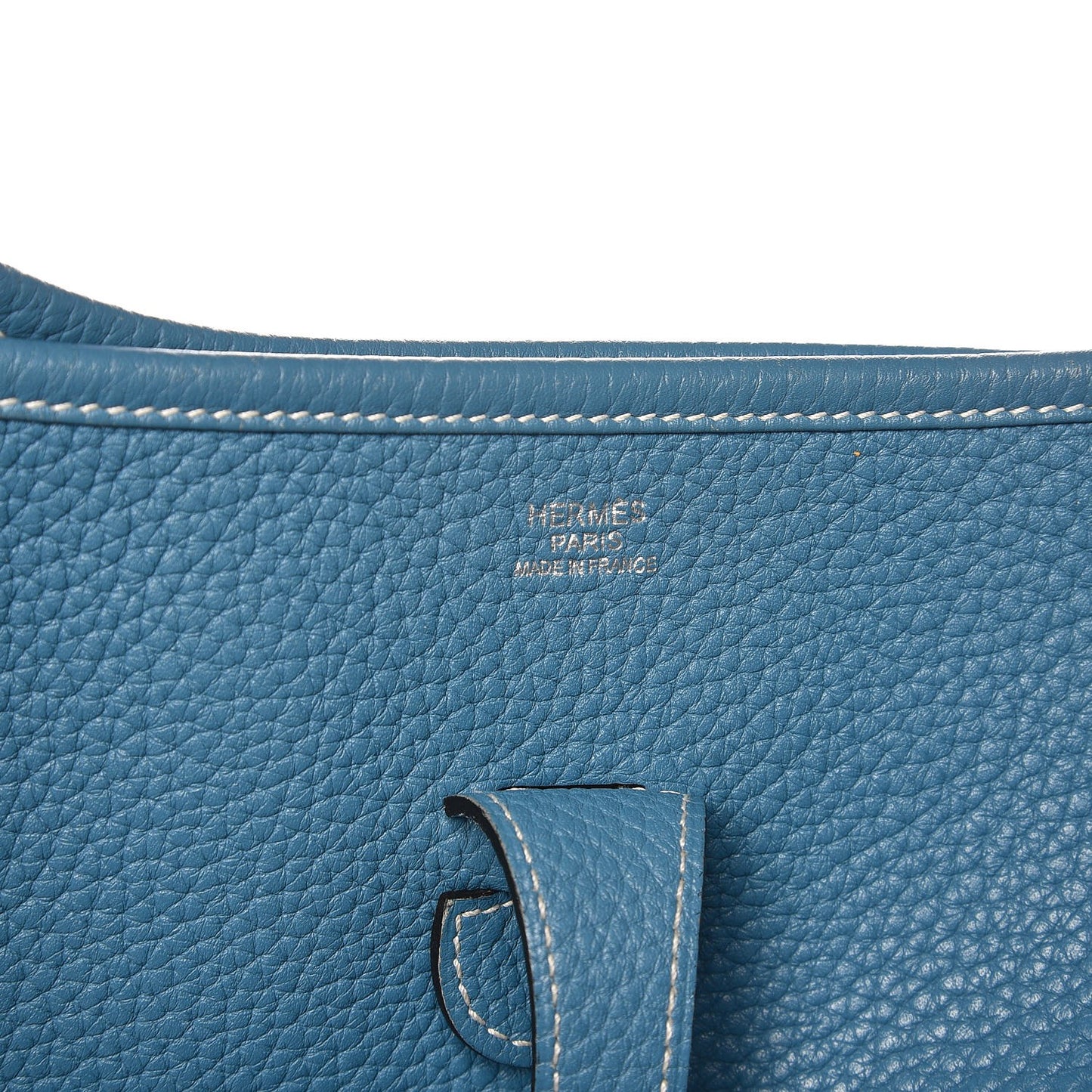 Taurillon Clemence Evelyne III PM Blue Jean
