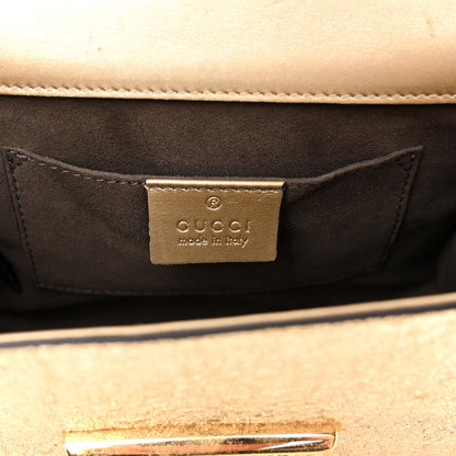 Gucci Galassia Small Padlock Shoulder Bag Platino 6 of 13