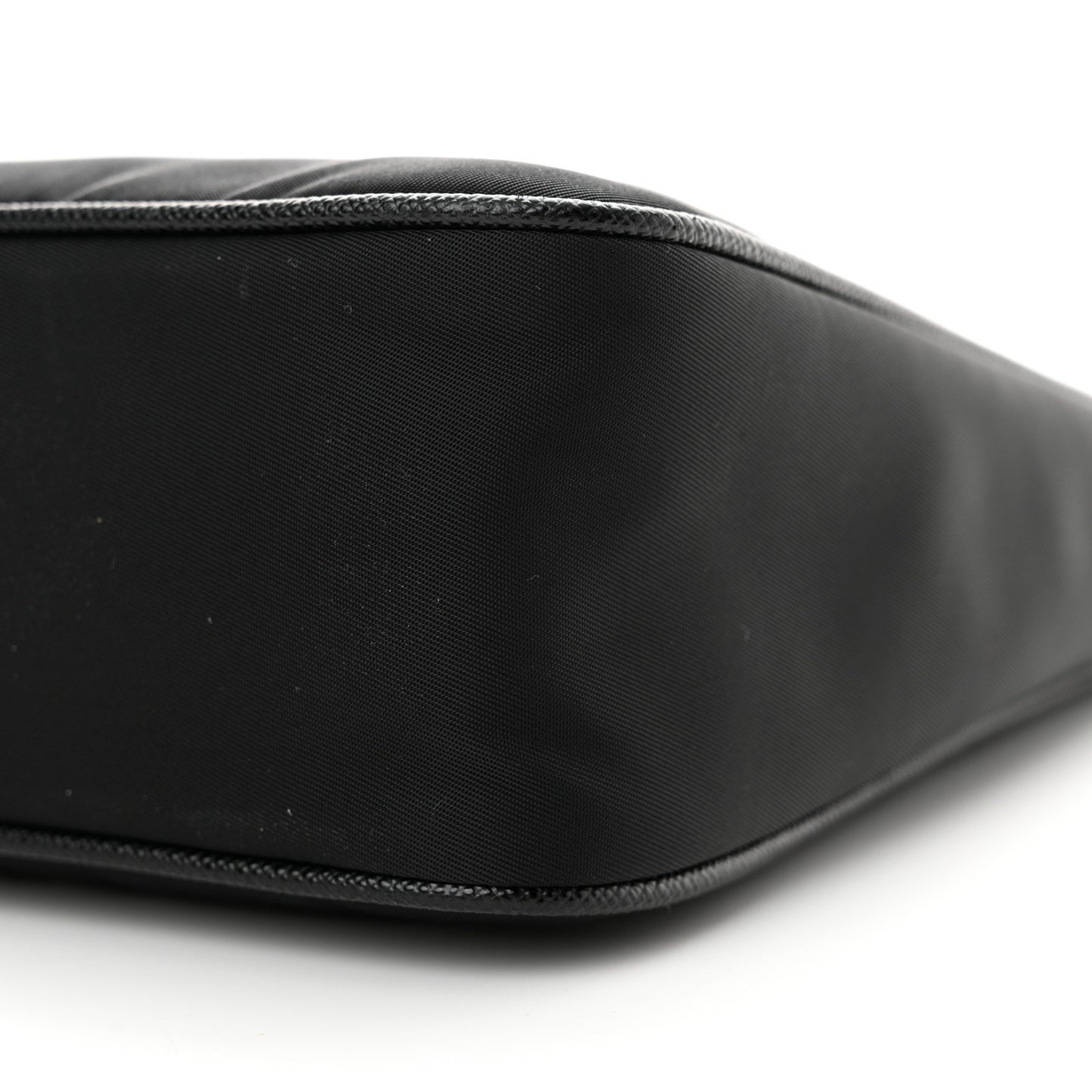 Tessuto Nylon Saffiano Mini Re-Edition 2005 Bag Black