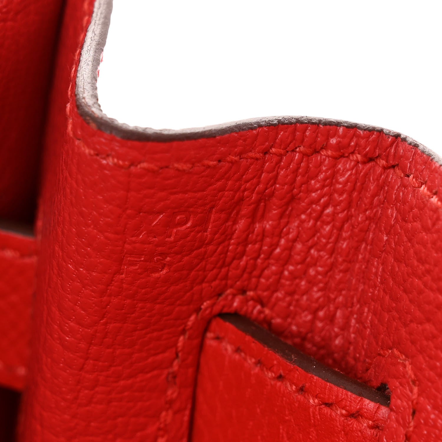 Hermes Epsom Kelly Sellier 32 Rouge Tomate 7 of 12