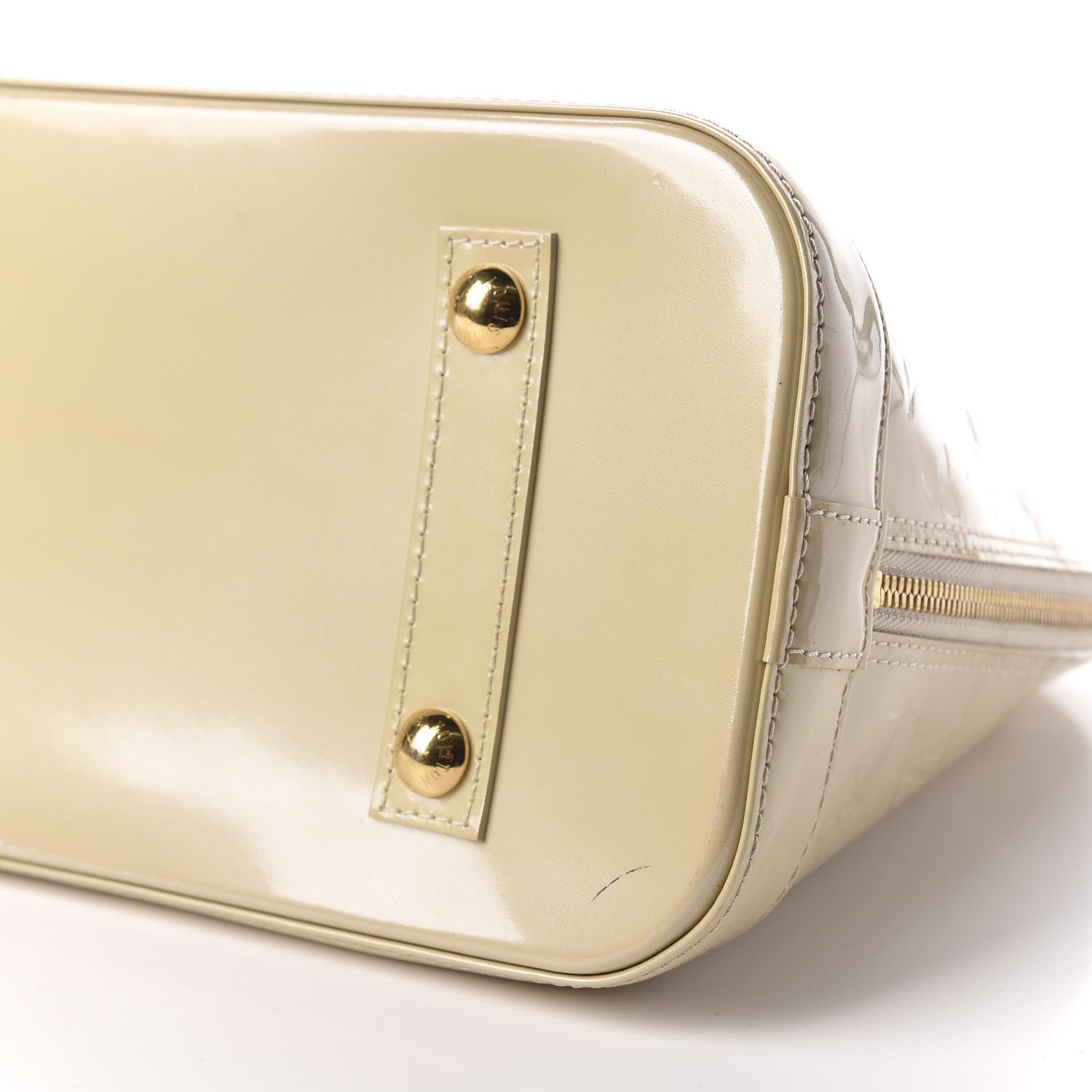 Louis Vuitton Vernis Alma PM Blanc Corail 6 of 9