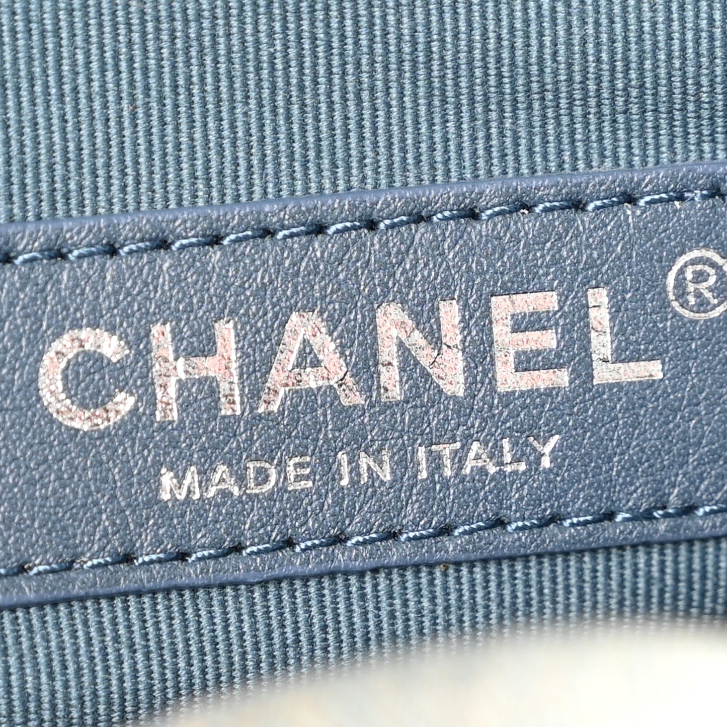 Denim Small Deauville Tote Light Blue
