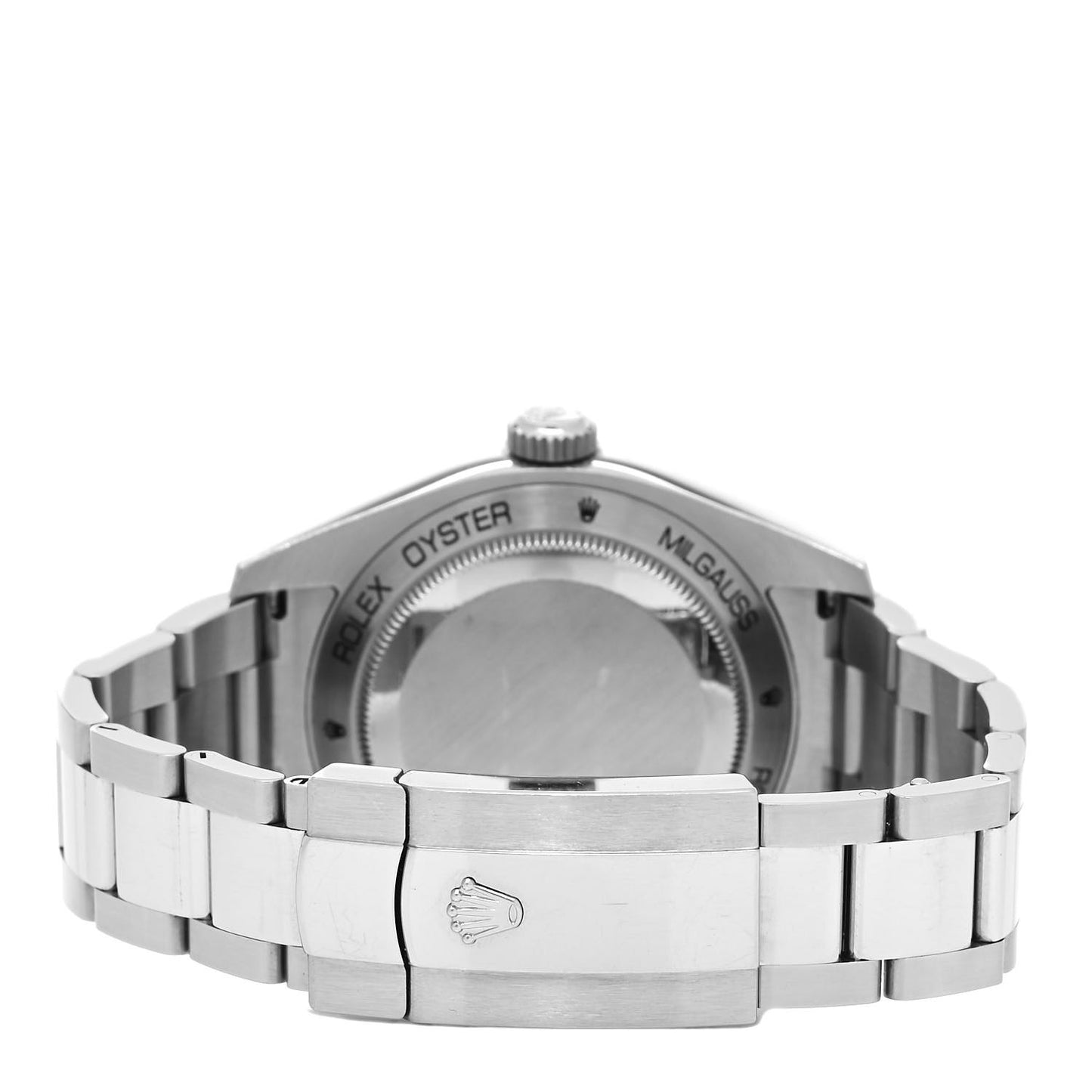 Stainless Steel 40mm Oyster Perpetual Milgauss Watch Z-Blue 116400GV