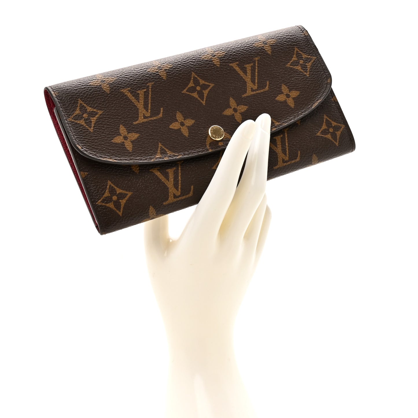 Monogram Emilie Wallet Fuchsia