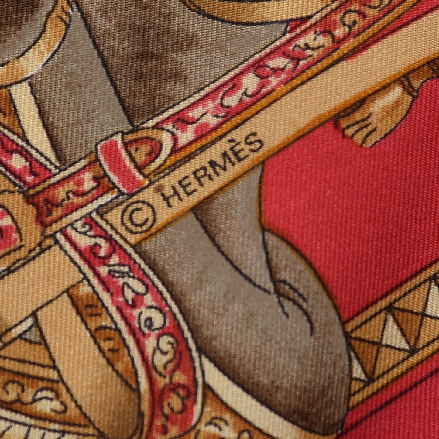 Silk Presentation de Chevaux Scarf 90