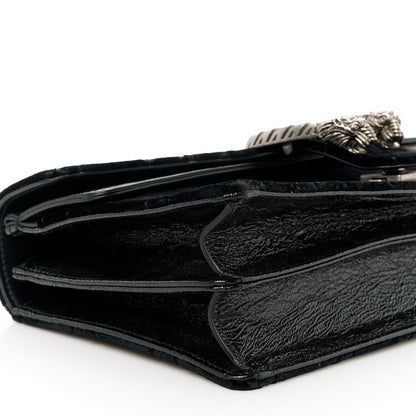 Gucci Velvet GG Monogram Small Dionysus Shoulder Bag Black 10 of 13