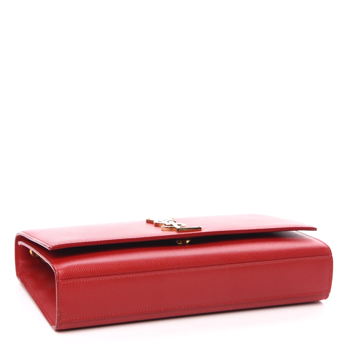 Grain De Poudre Medium Monogram Kate Satchel Red