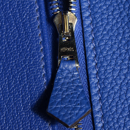 Hermes Togo Kelly Retourne 35 Bleu Electrique 2 of 28