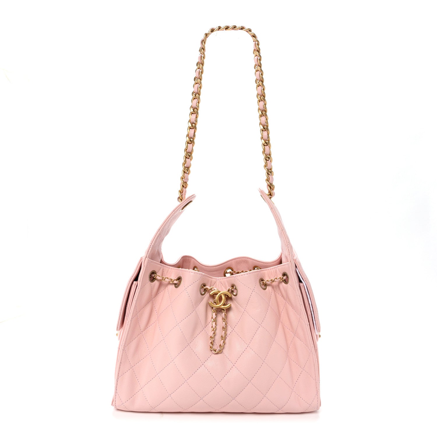 Chanel Caviar Quilted Small Chanel 25 Handbag Light Pink 1 of 10