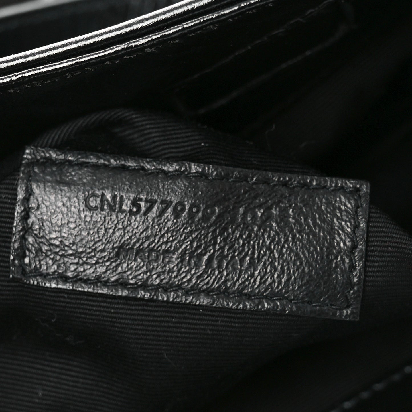 Crinkled Calfskin Matelasse Monogram Medium Niki Shopper Tote Black