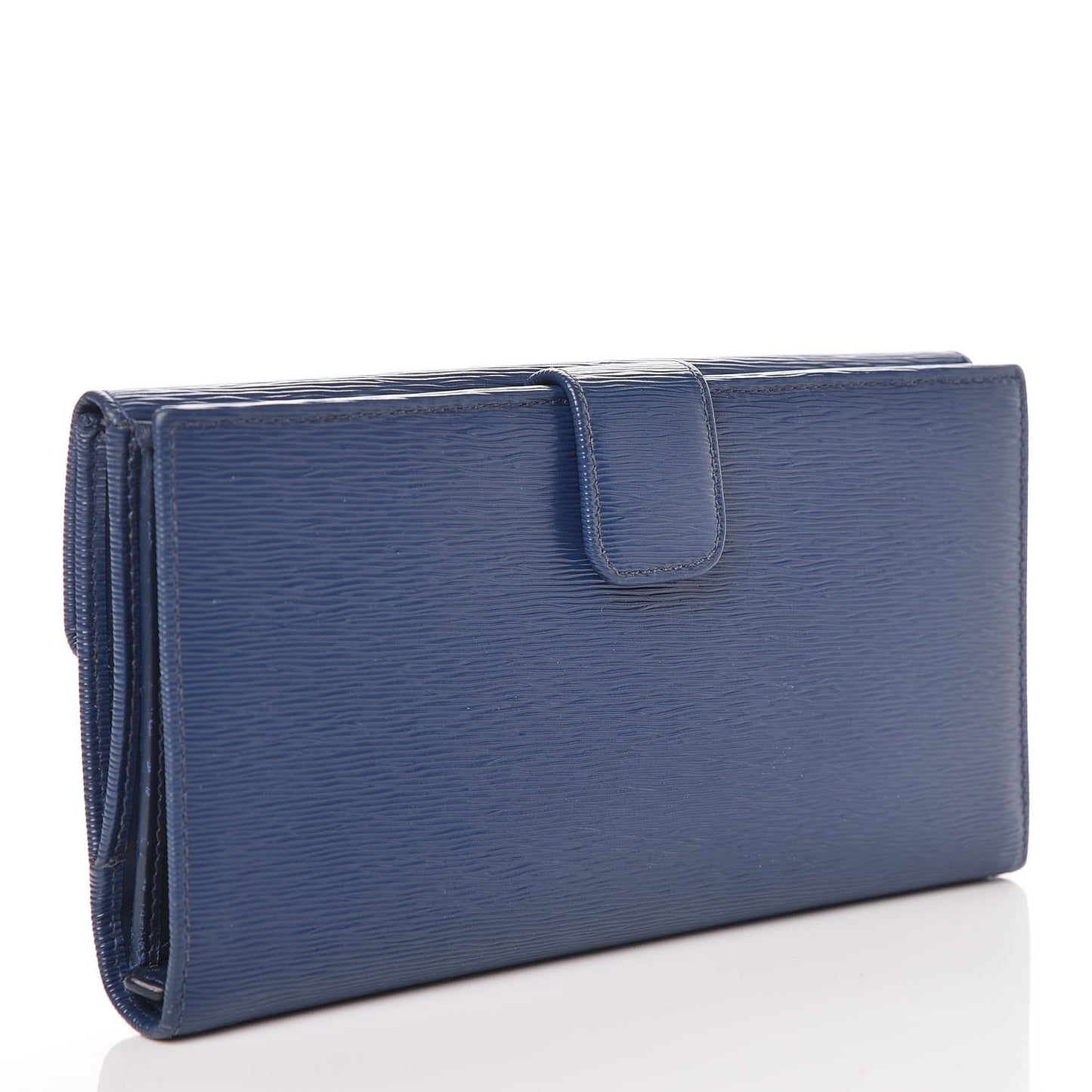 Vitello Move Continental Flap Wallet Bleuette