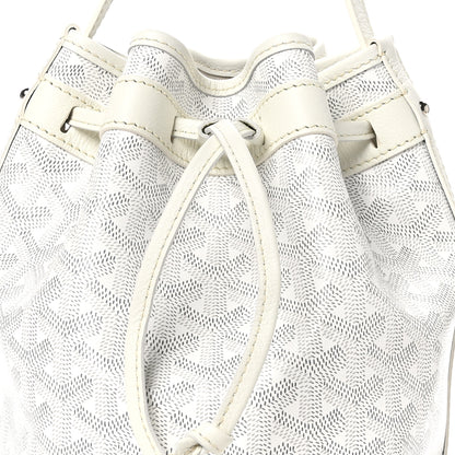 Goyard Goyardine Petit Flot Bucket Bag PM White 7 of 12