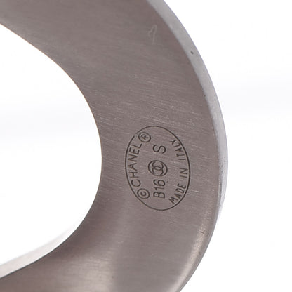 Chanel Metal CC Cuff Silver 6 of 6