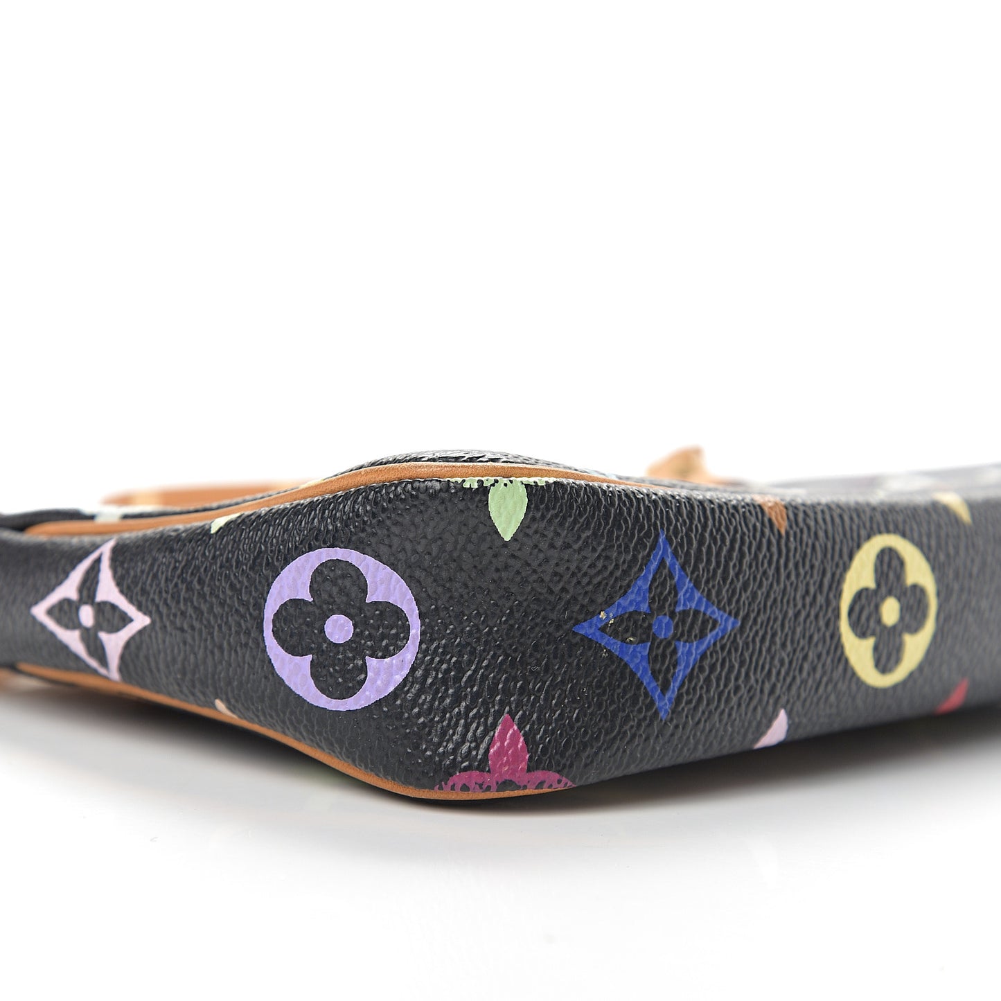 Monogram Multicolor Pochette Accessories Black