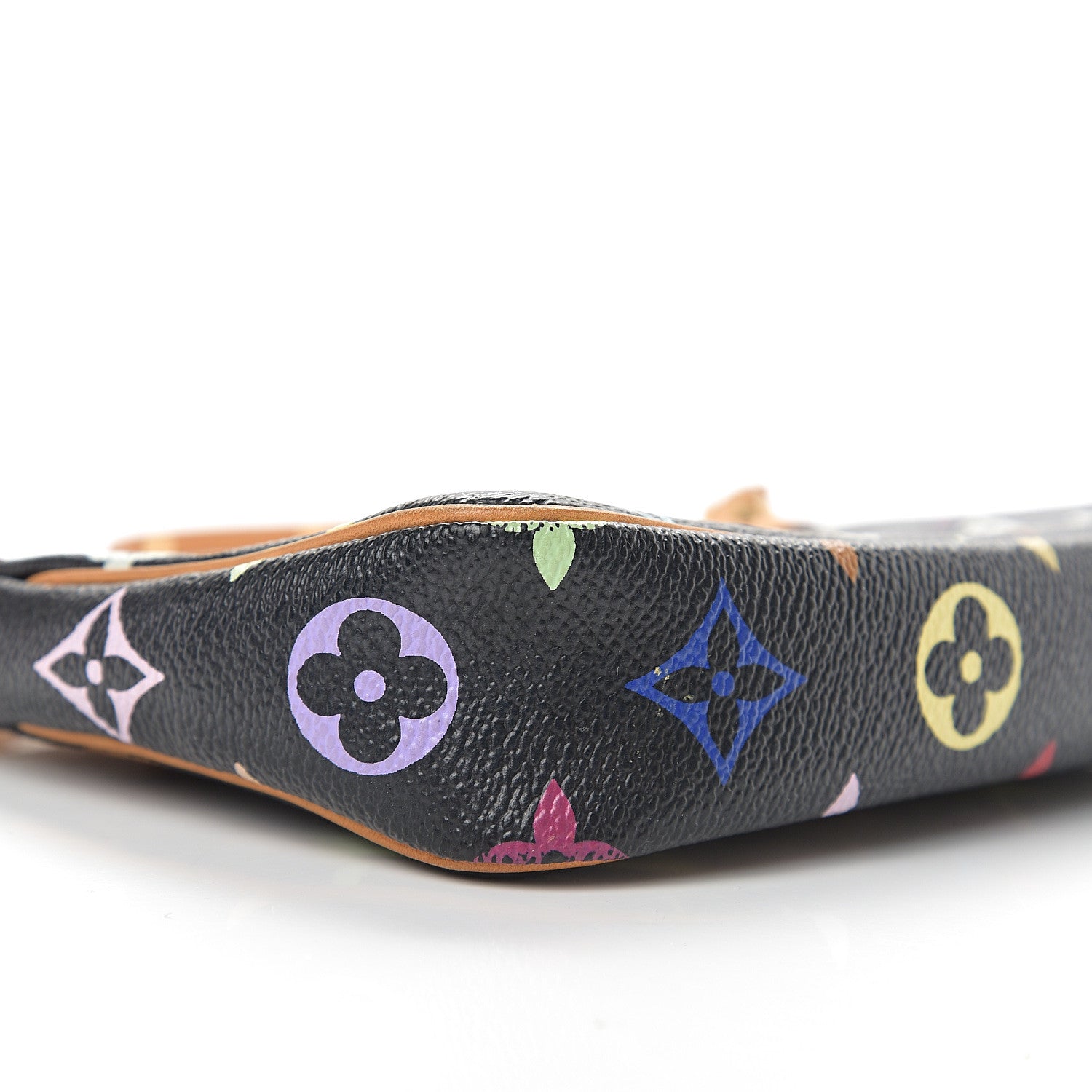 Louis Vuitton Monogram Multicolor Pochette Accessories Black 9 of 11