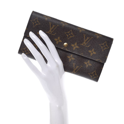 Louis Vuitton Monogram Sarah Wallet 2 of 11